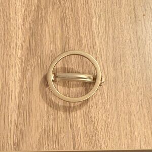 Madewell - Gold Circular Hair Barrette